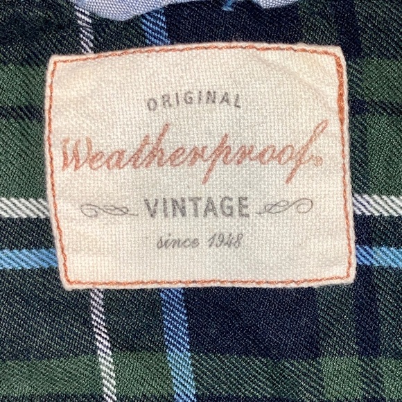 Green and Blue Plaid Button Up - Picture 4 of 5